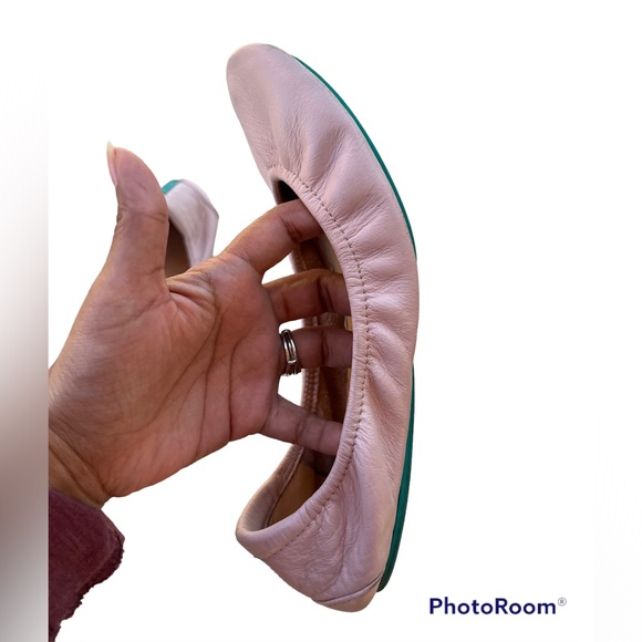 COPY - Ballerina Pink Leather Tieks Ballet Flats Size 7 - Picture 9 of 16